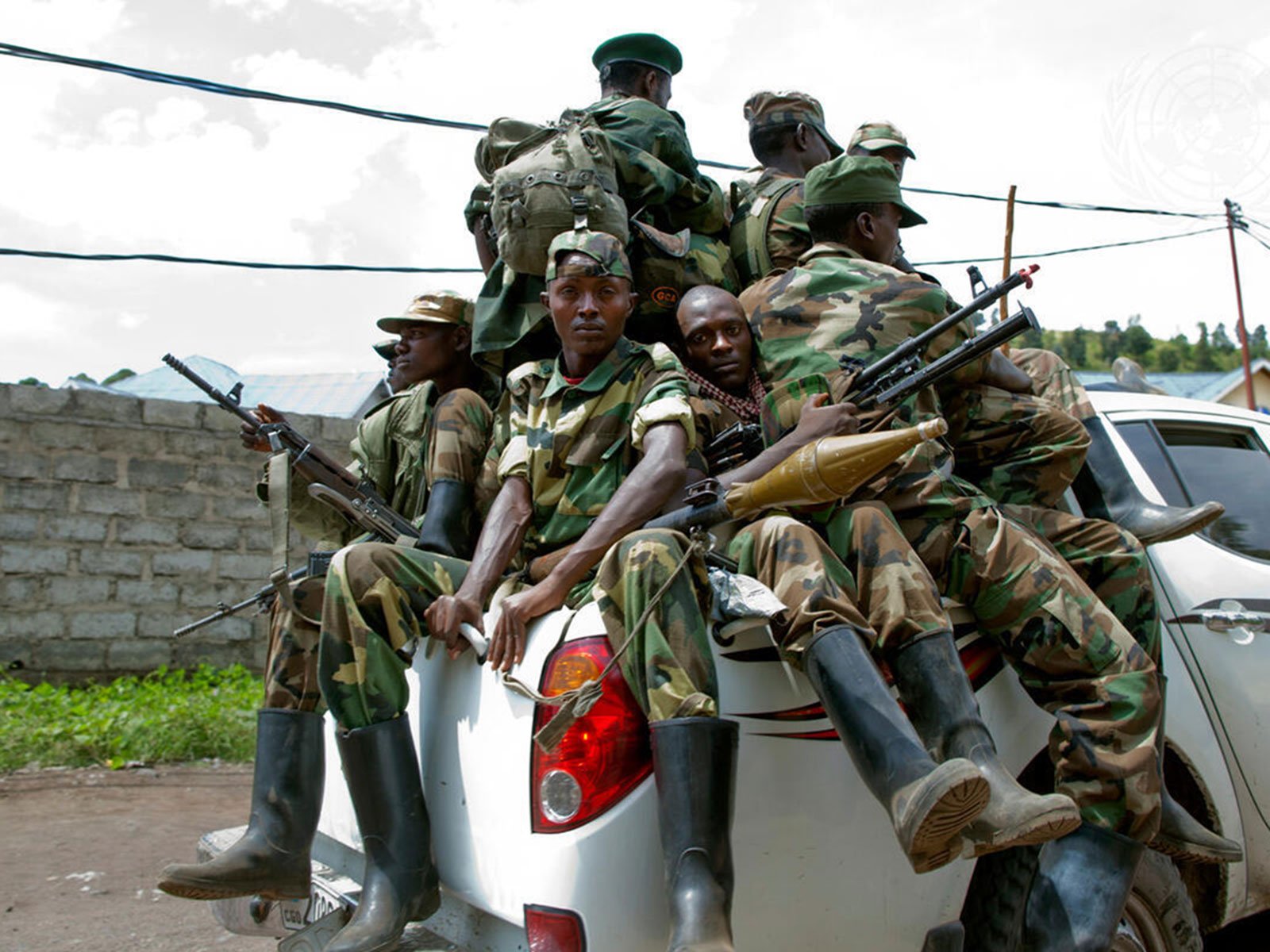 M23 militia in Goma, eastern DRC, 2012 © UN Photo/Sylvain Liechti