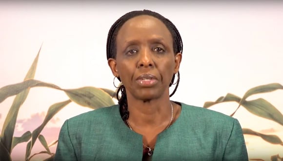 Screenshot from AGRA Harvest's February 6, 2020 video, Dr. Agnes Kalibata's Message on Building Sustainable Food Systems. Credit: AGRA Harvest Screenshot from AGRA Harvest's February 6, 2020 video