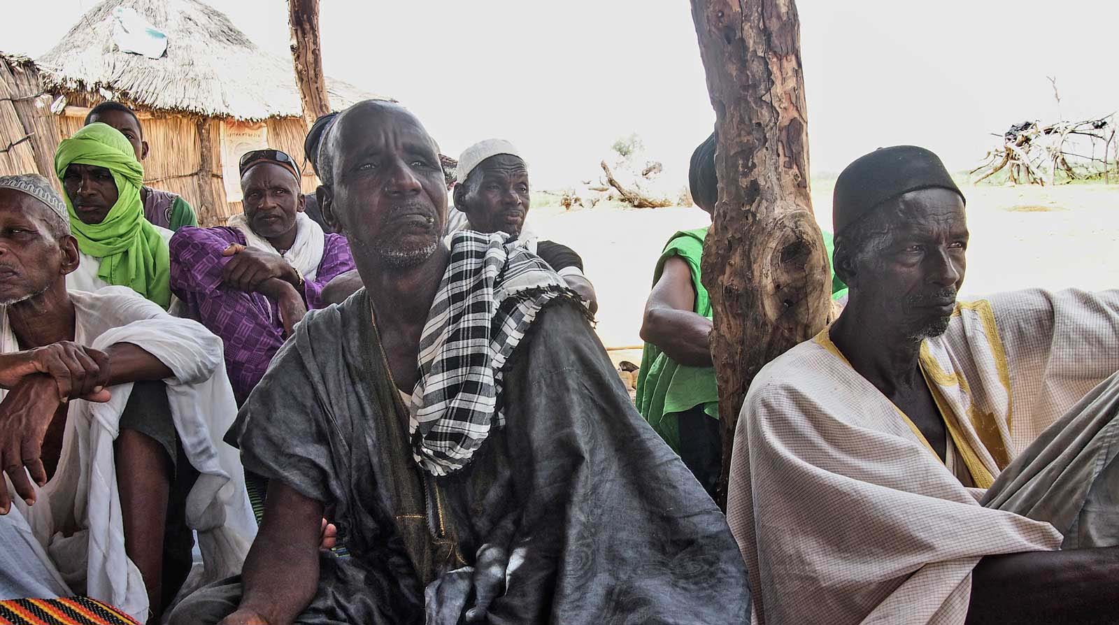 Members of the Collectif pour la Défense du Ndiaël, 2019. 
