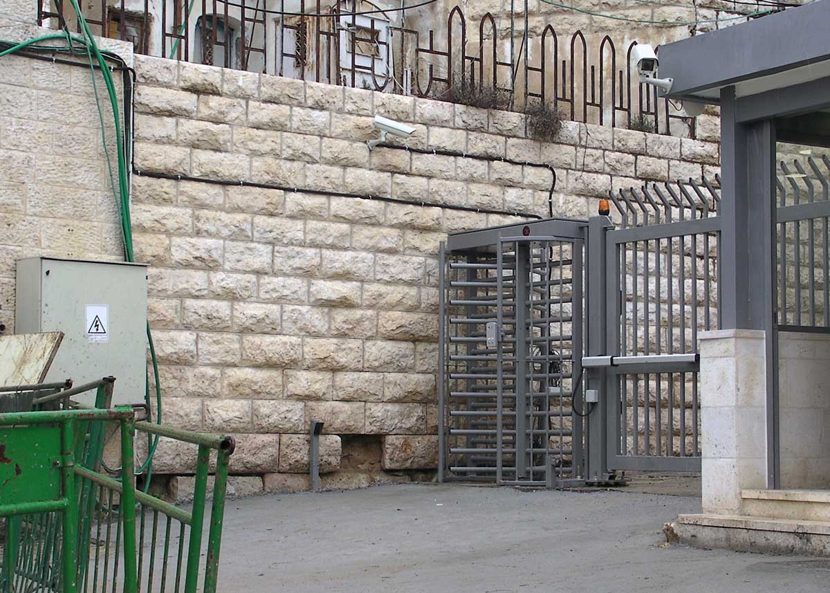 Checkpoint to the Old City.