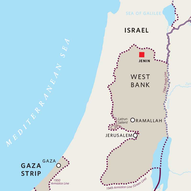 Jenin map