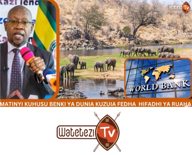 Still from Watetezi TV coverage