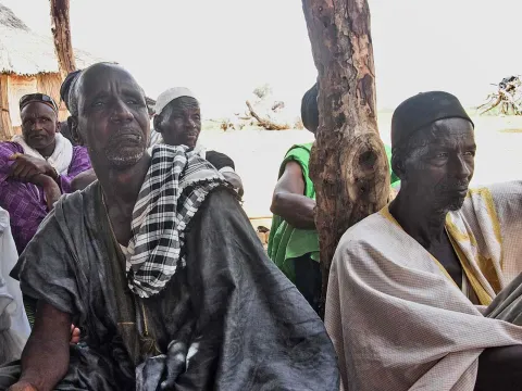 Members of the Collectif pour la Défense du Ndiaël, 2019. 