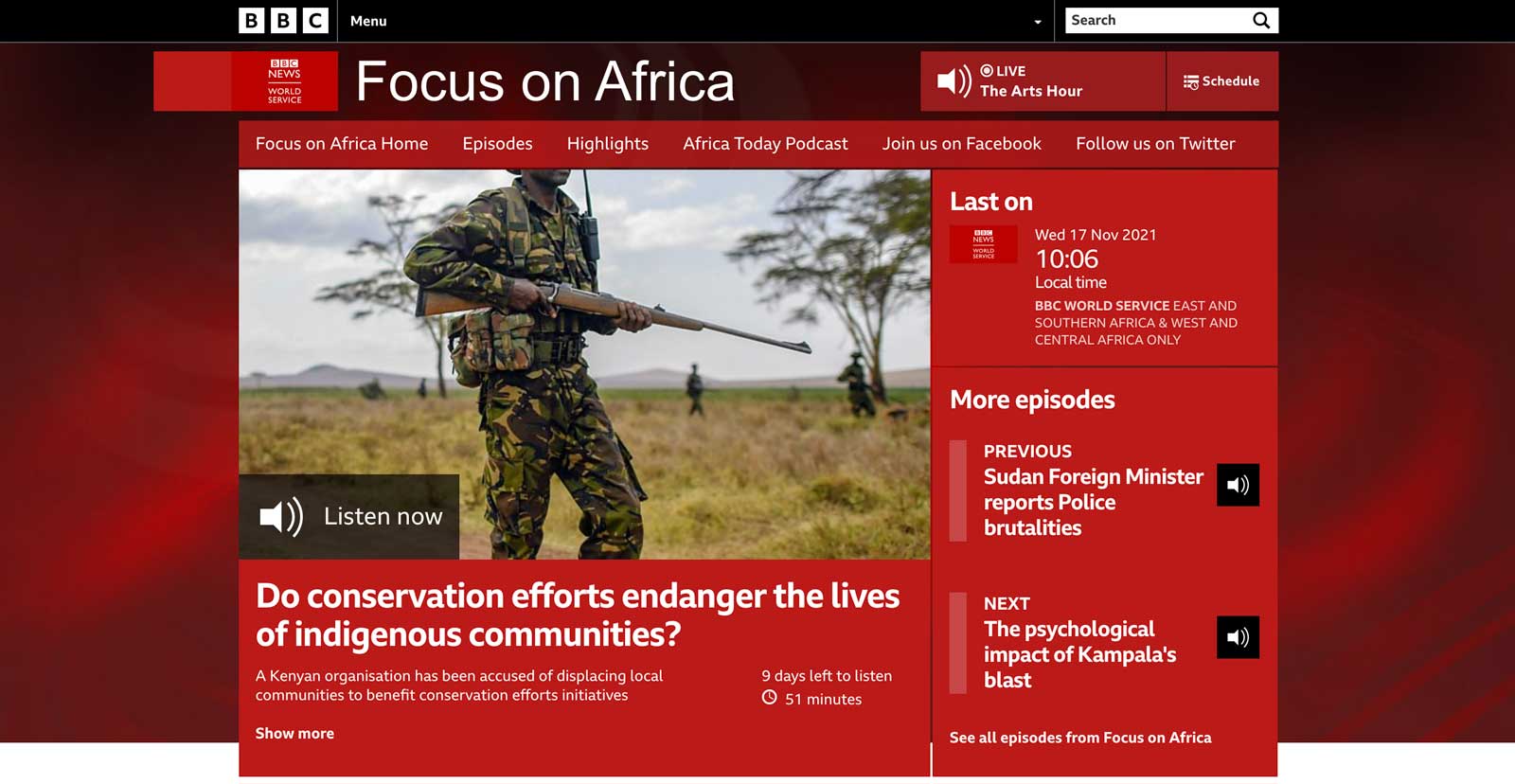 BBC Focus on Africa screenshot