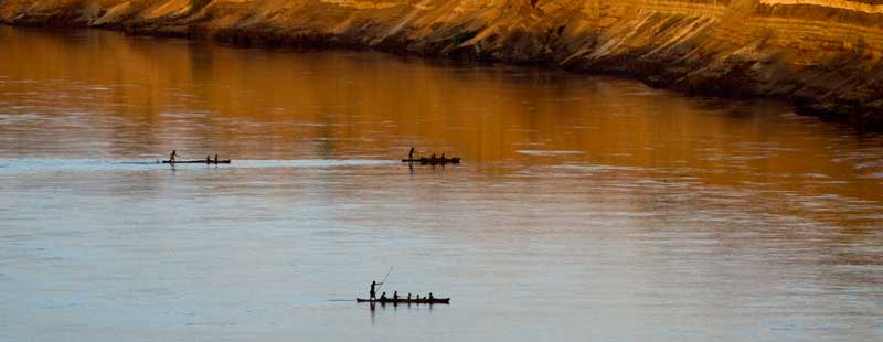 Omo River in 2012, before the completion of the Gibe III Dam. Credit: The Oakland Institute