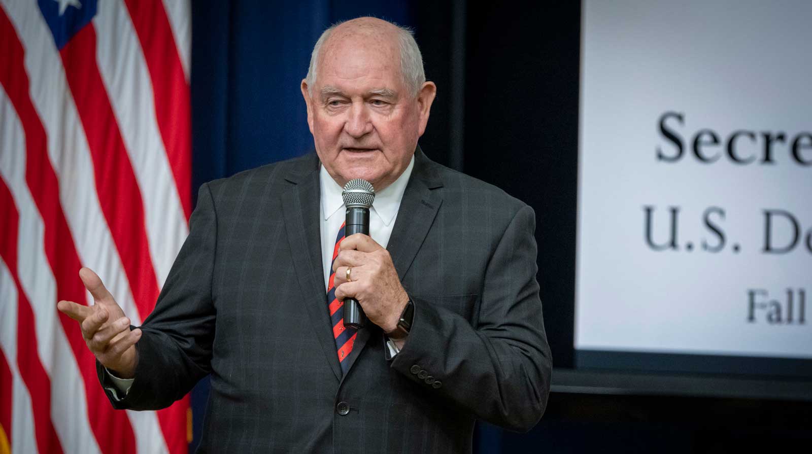 Agriculture Secretary Sonny Perdue. Credit: USDA, Tom Witham Agriculture Secretary Sonny Perdue. Credit: USDA, Tom Witham