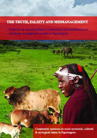 Community Opinions on Socio-Economic, Cultural & Ecological Status in Ngorongoro
