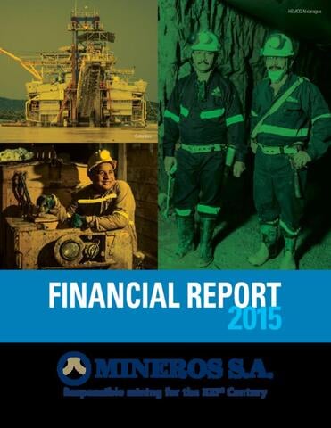 Mineros S.A. Financial Information, 2015