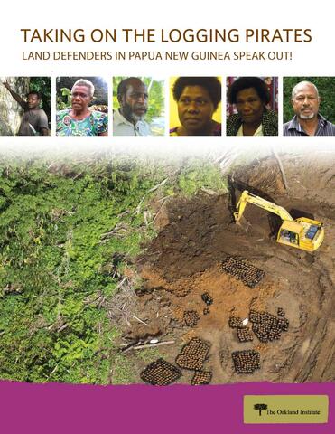 Illegal Logging Papua New Guinea:  Taking On the Logging Pirates Report Cover